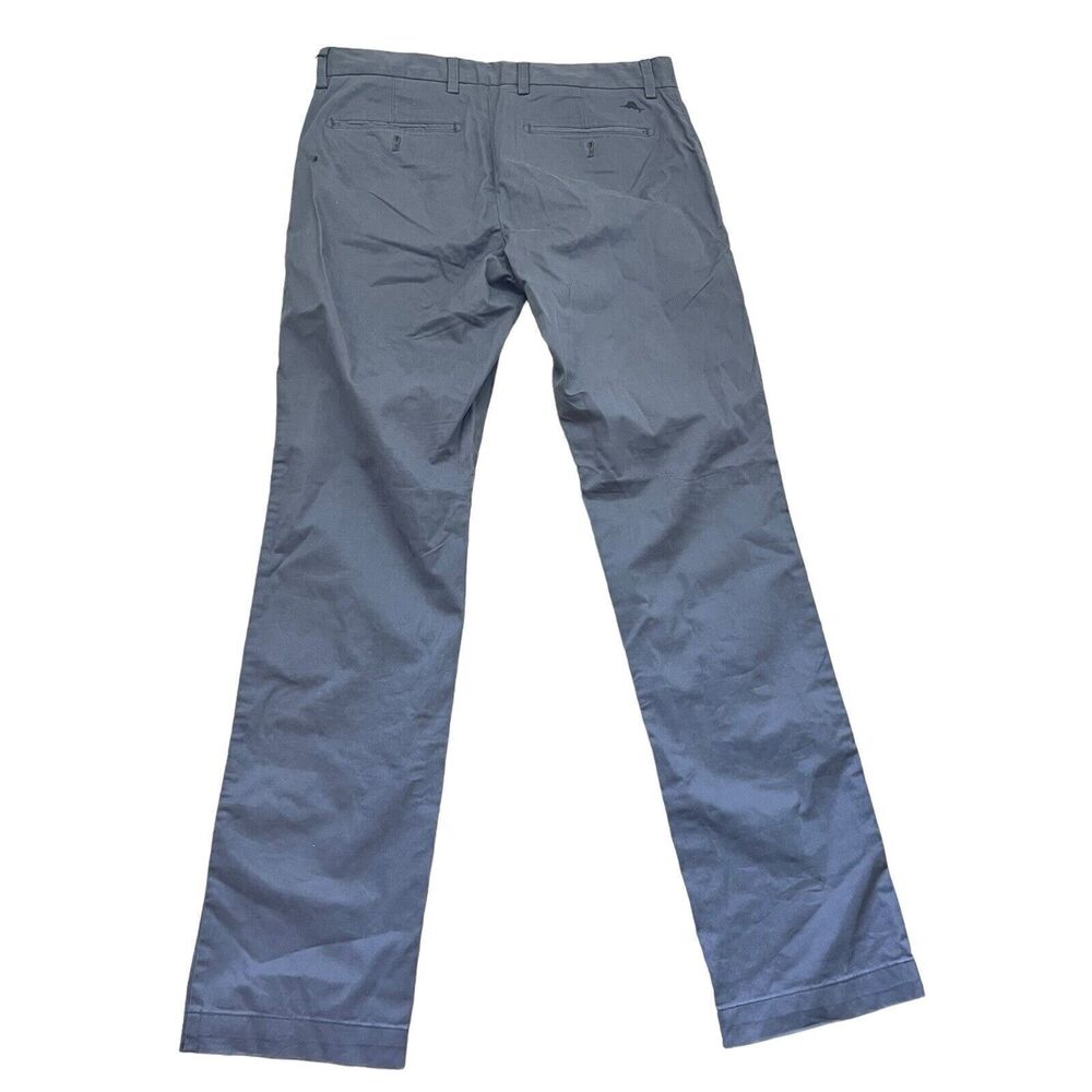 New Tommy Bahama Pants Trousers Gray NWT Men's Cotton Spandex Stretch 32 x 34